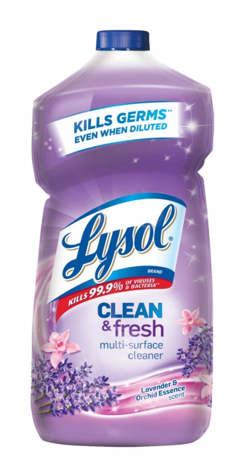 LYSOL® Clean & Fresh Multi-Surface Cleaner - Lavender & Orchid Essence (Discontinued Dec. 14, 2021)