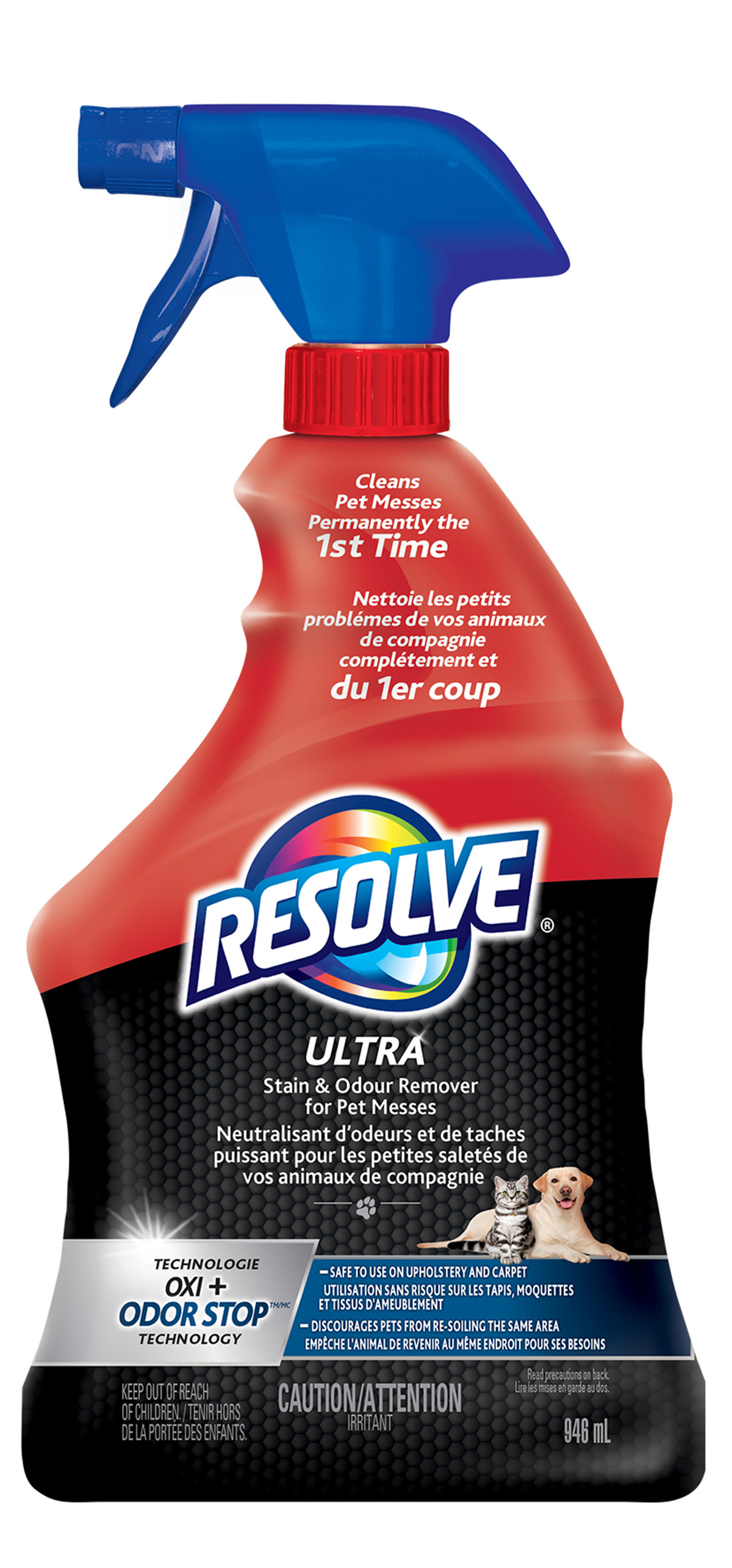 RESOLVE Ultra Stain  Odour Remover for Pet Messes CANADA