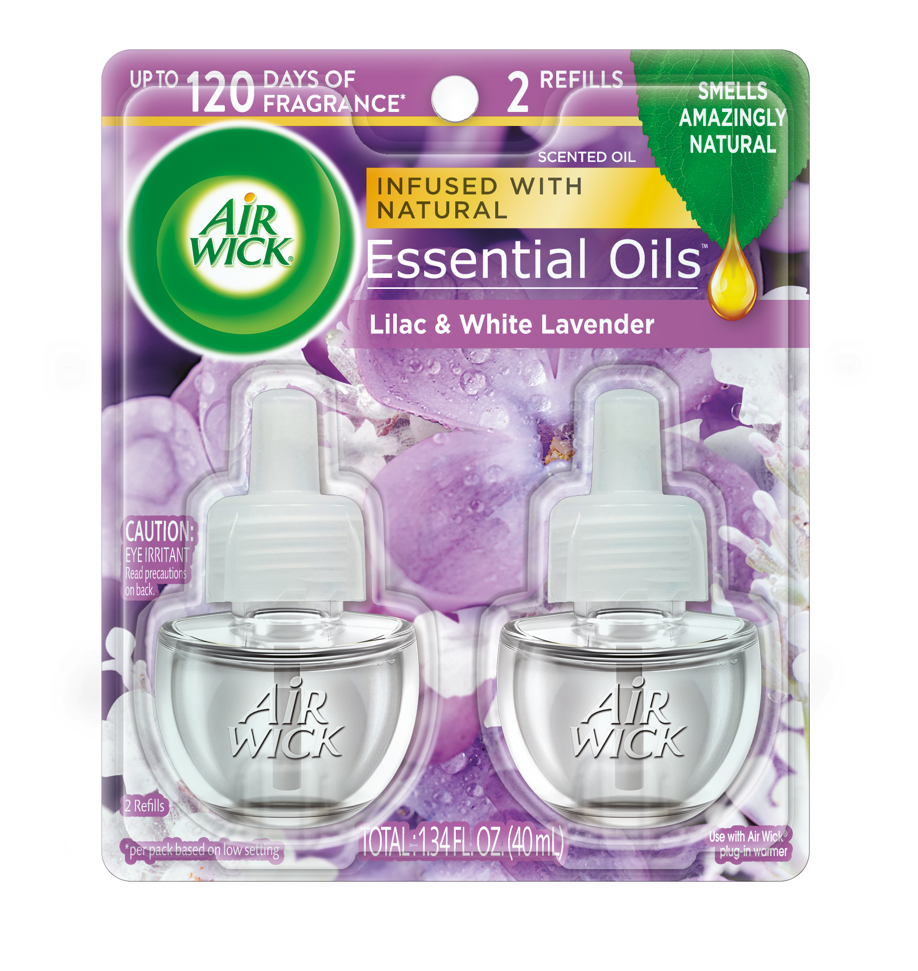 AIR WICK Scented Oil  Lilac  White Lavender