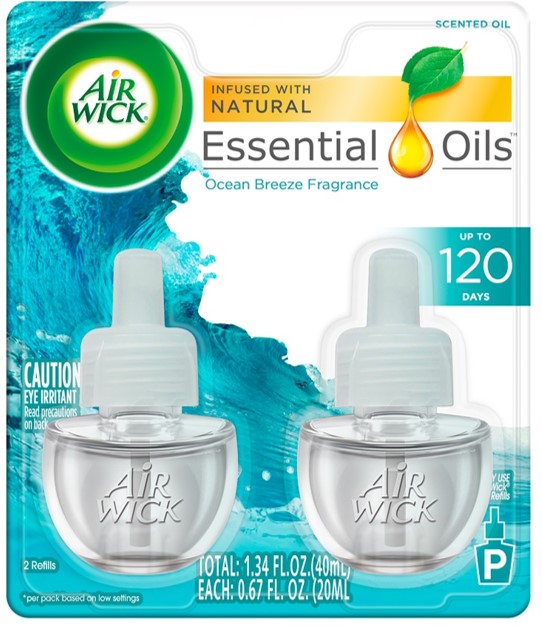 AIR WICK® Scented Oil - Ocean Breeze (Discontinued)