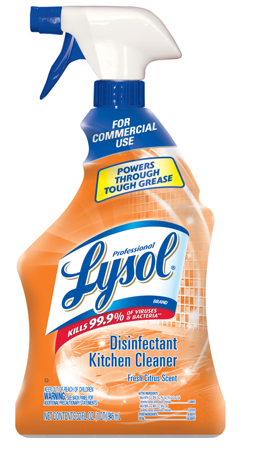 Professional LYSOL Disinfectant Kitchen Cleaner  Citrus Discontinued Apr 15 2021