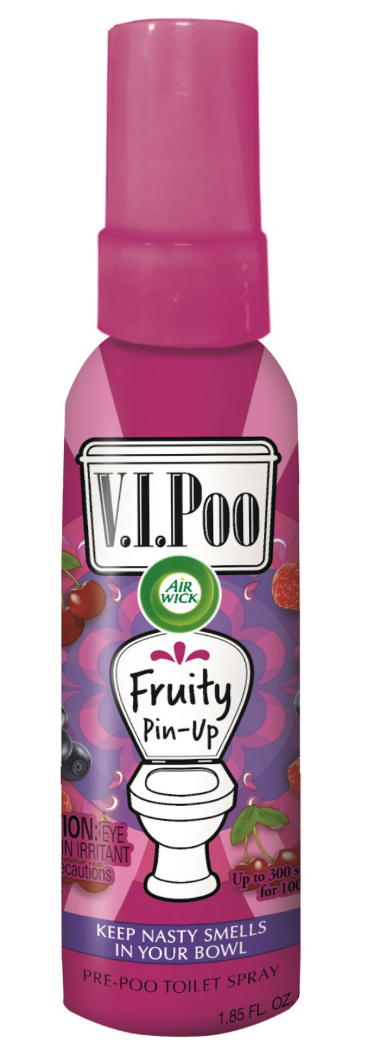 AIR WICK VIPoo PrePoo Toilet Spray  Fruity PinUp Canada Discontinued
