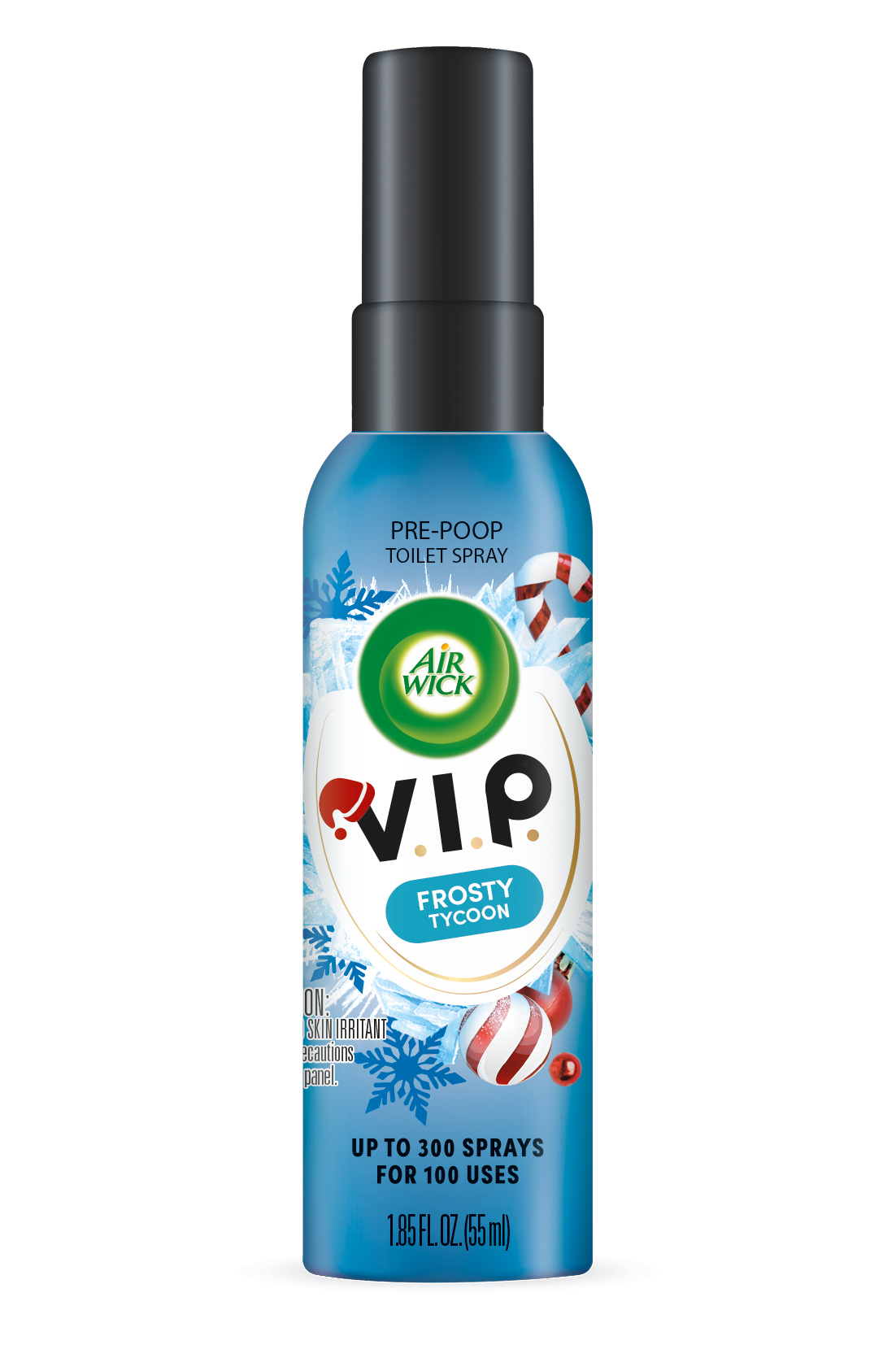 AIR WICK VIP PrePoop Toilet Spray  Frosty Tycoon