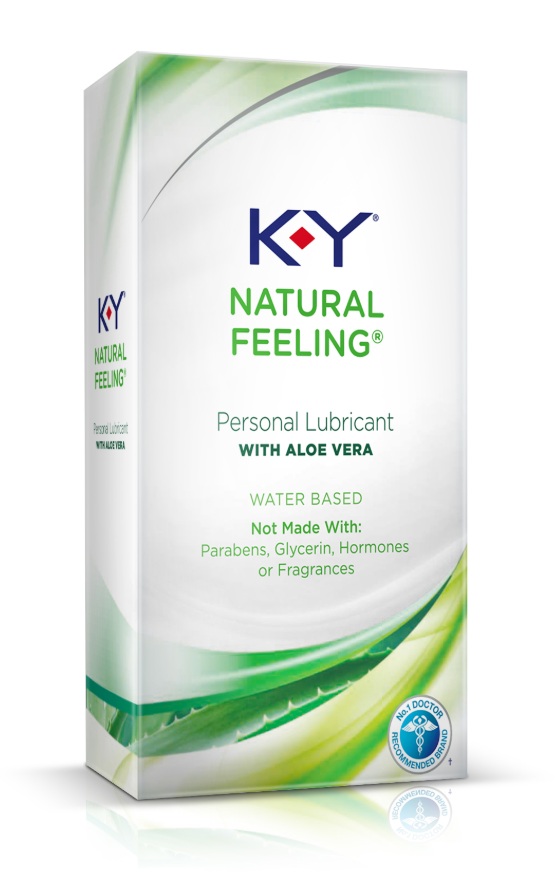 K-Y® Natural Feeling Lubricant with Aloe Vera
