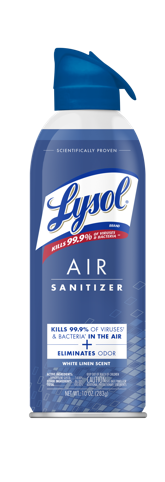 LYSOL Air Sanitizer  White Linen