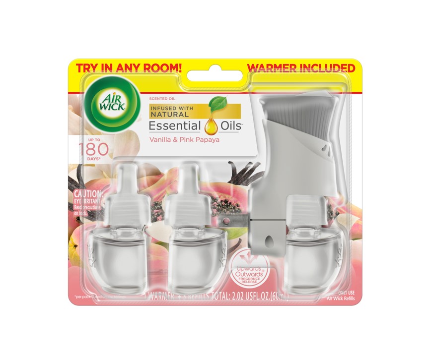 AIR WICK® Scented Oil - Vanilla & Pink Papaya - Kit