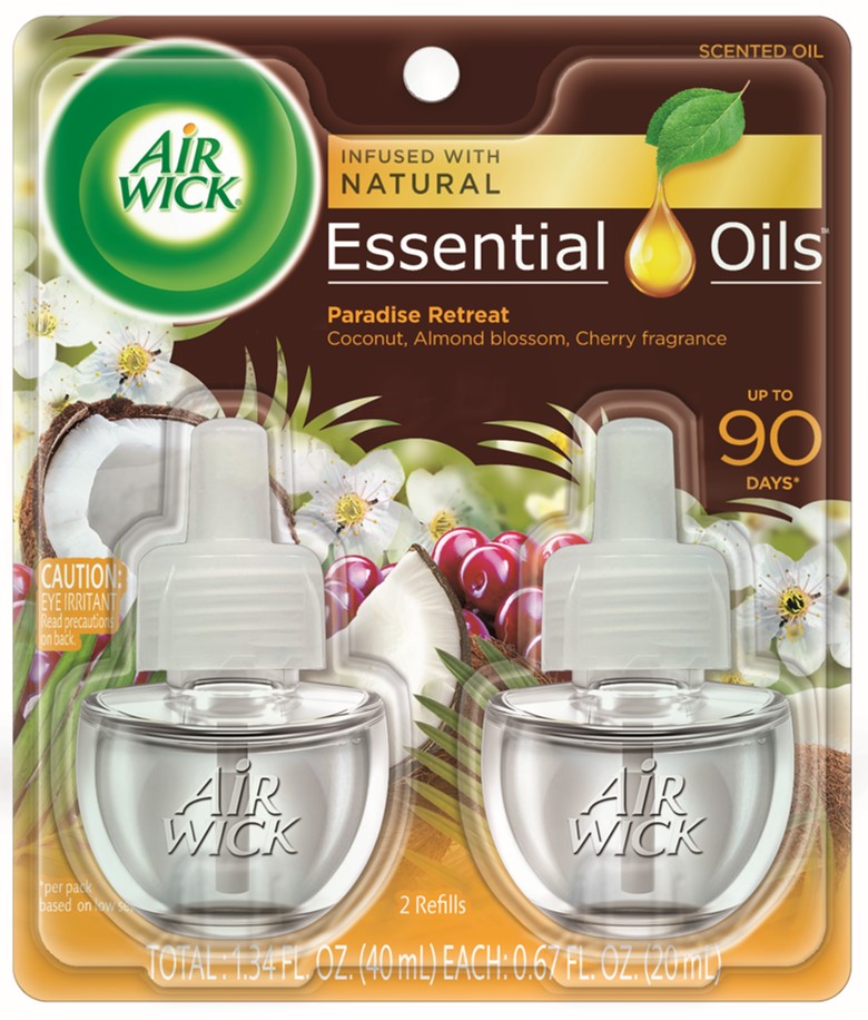 Air Wick Essential Oils Scented Oil Refills, Blue Agave & Bamboo - 2 refills, 1.34 fl oz