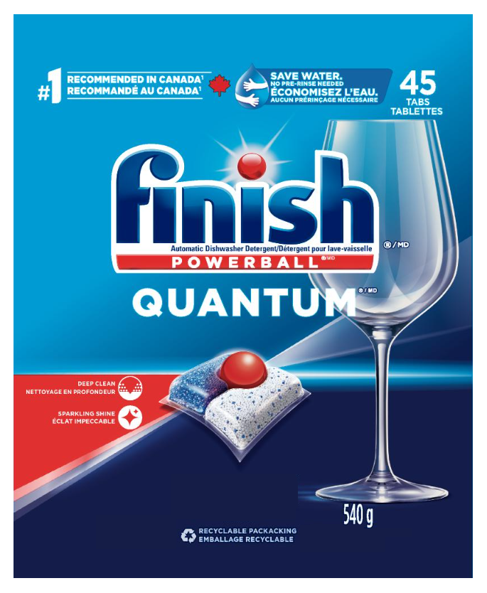 Finish® Quantum Ultimate™ Dishwasher Tabs