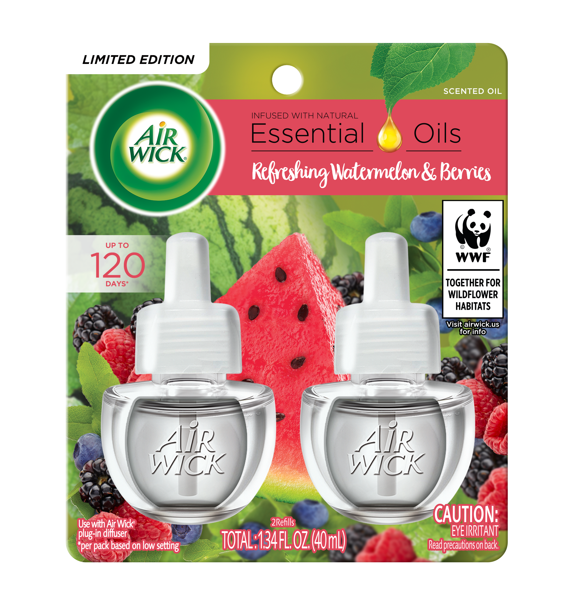 AIR WICK® Scented Oil - Refreshing Watermelon & Berries 