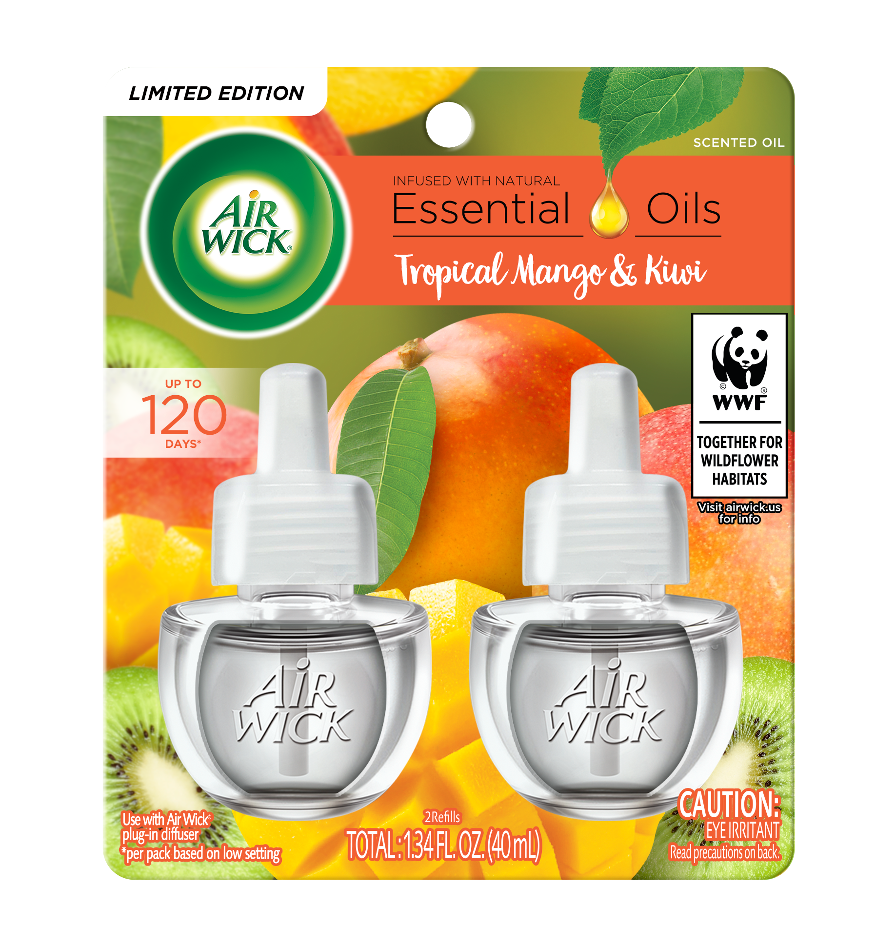 AIR WICK® Scented Oil - Tropical Mango & Kiwi 