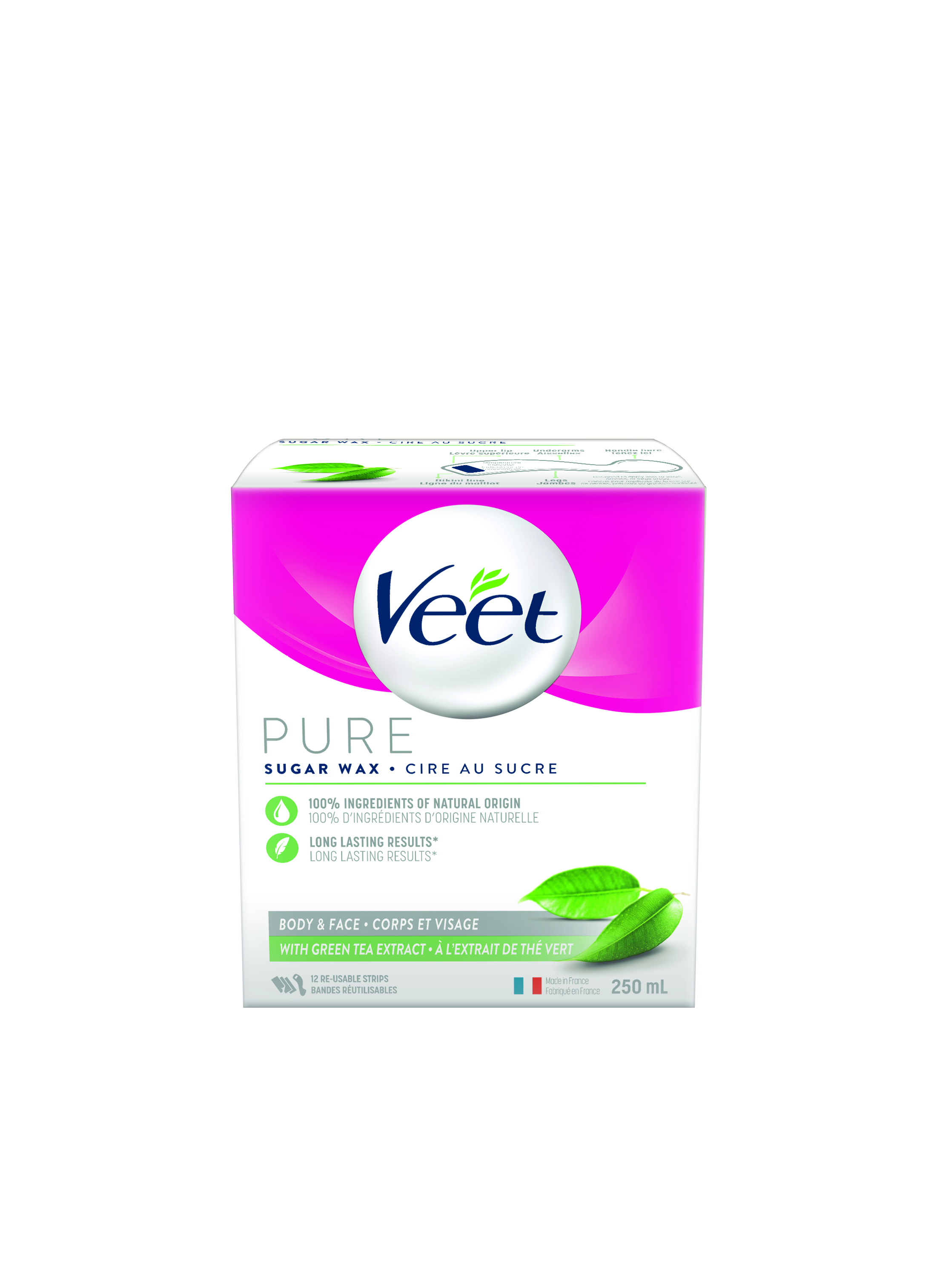 Veet Pure Sugar Wax with Green Tea Extract Canada