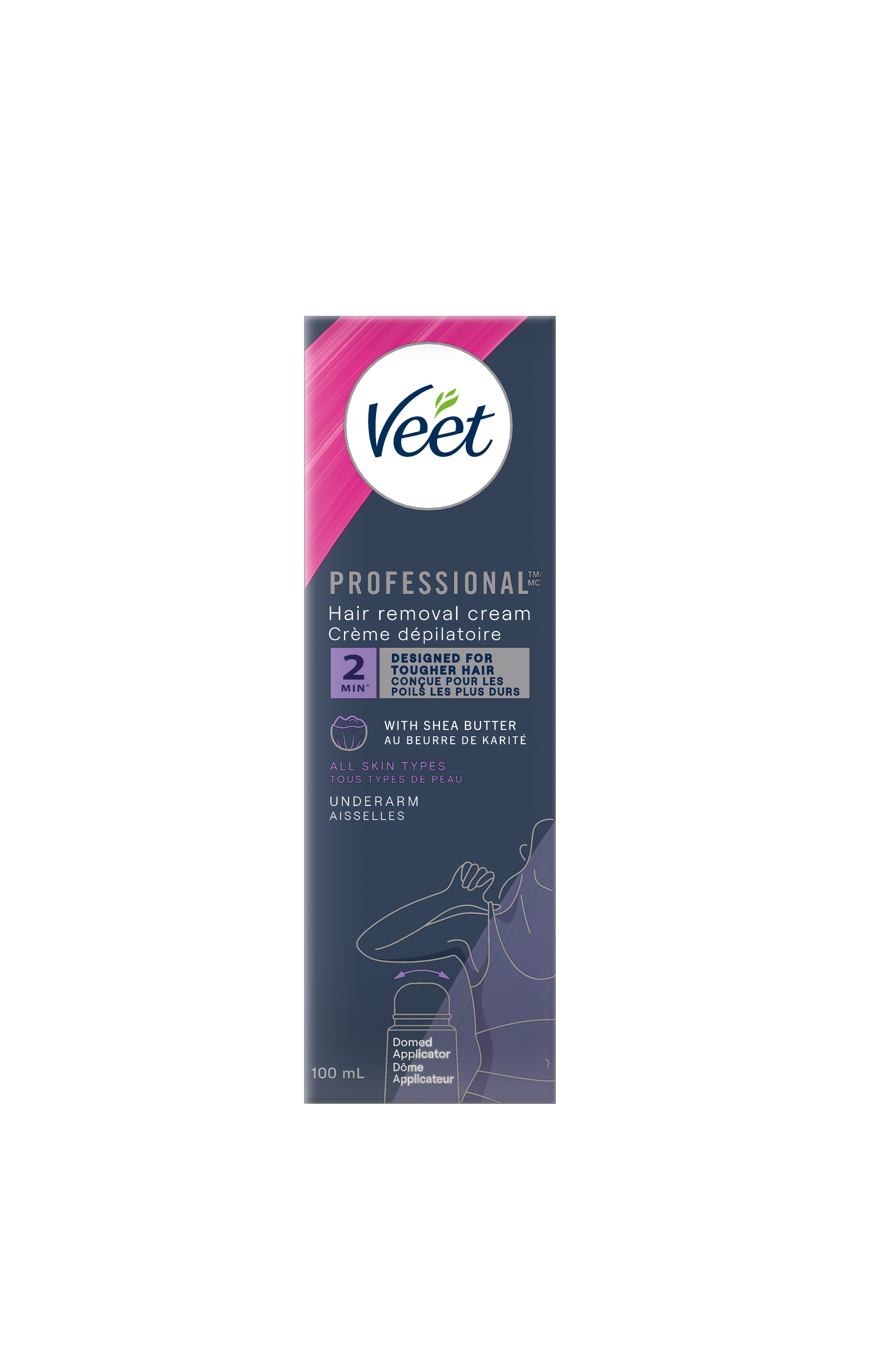 VEET® Professional™ 2 Minute Hair Removal Cream - Underarm (Canada)