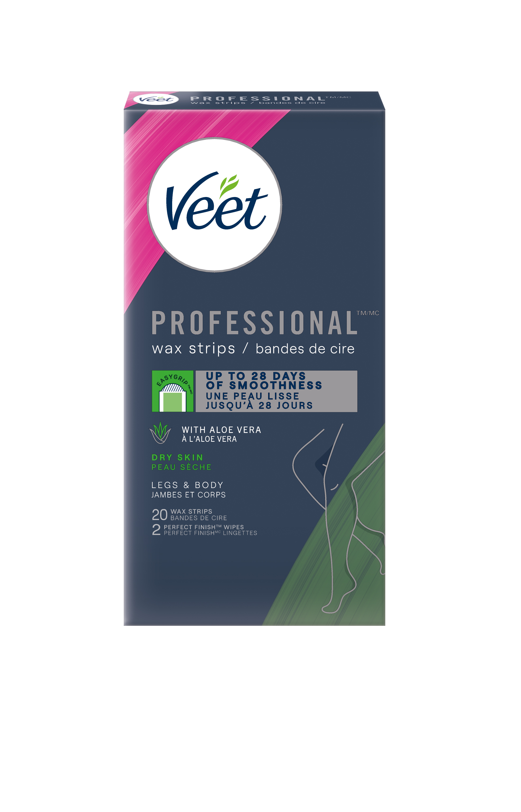 VEET Professional Wax Strips Dry Skin  Legs  Body Canada