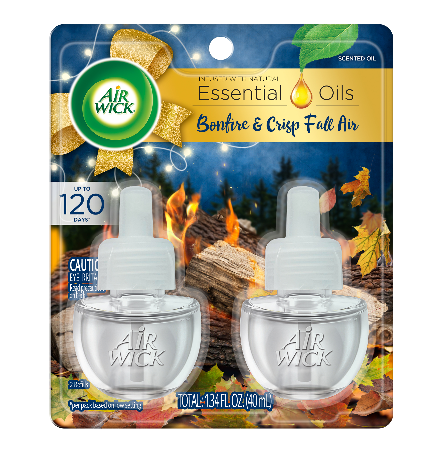 AIR WICK Scented Oil  Bonfire  Crisp Fall Air