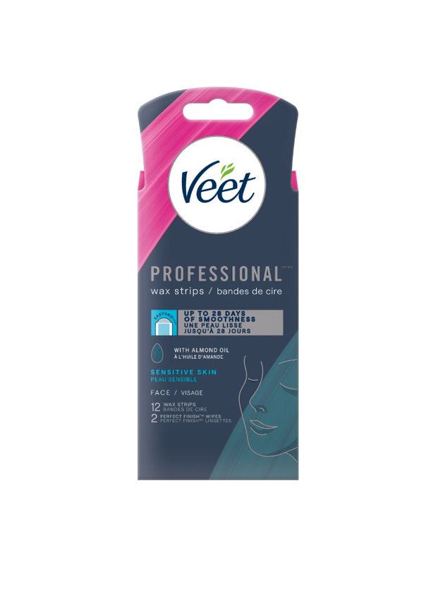 Veet® Professional Sensitive Skin Wax Strips - Face (Canada)