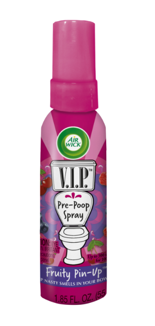 AIR WICK® VIP Pre-Poop Toilet Spray - Fruity Pin-Up