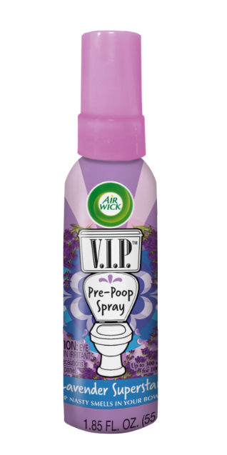 AIR WICK® VIP Pre-Poop Toilet Spray - Lavender Superstar (Discontinued)