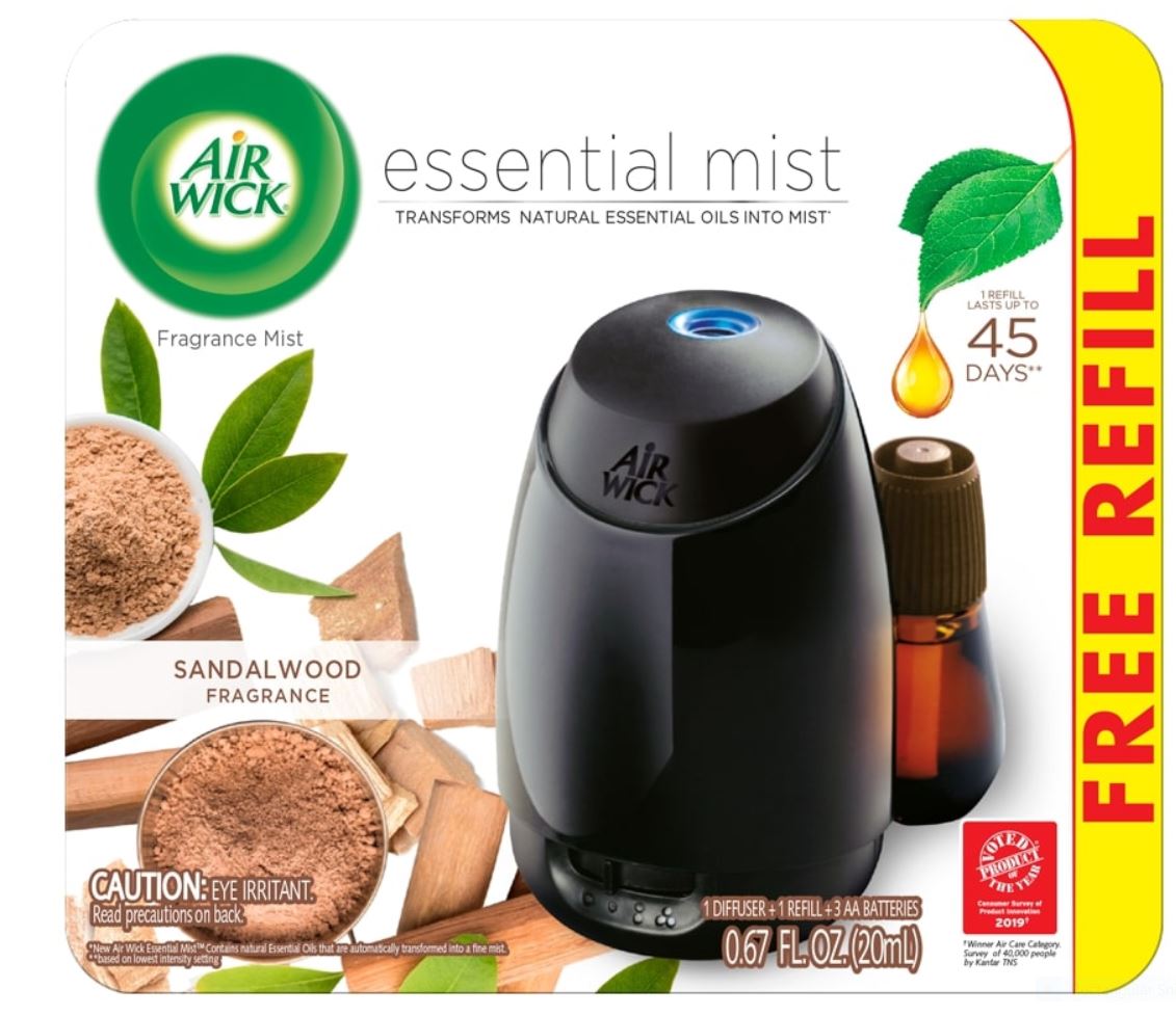 AIR WICK Essential Mist  Sandalwood  Kit