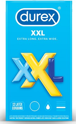 DUREX® XXL Longer and Wider Condoms